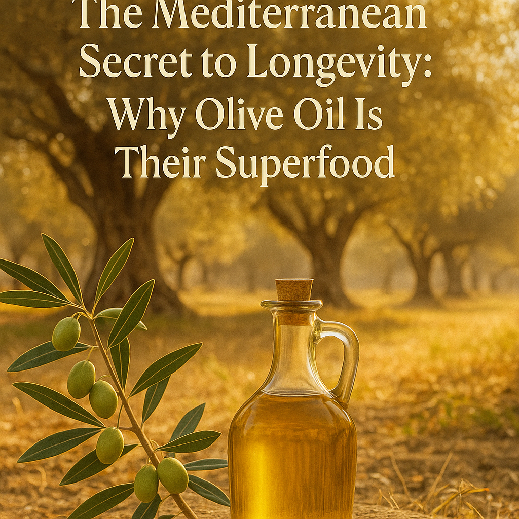 The Mediterranean Secret to Longevity: Why Olive Oil Is Their Superfood